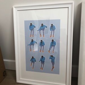 Drake wall art